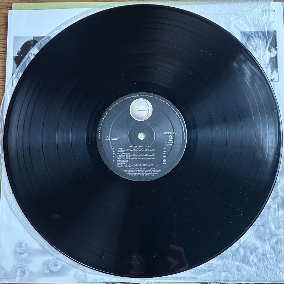 【希少】 NIRVANA - Incesticide （LPレコード）
