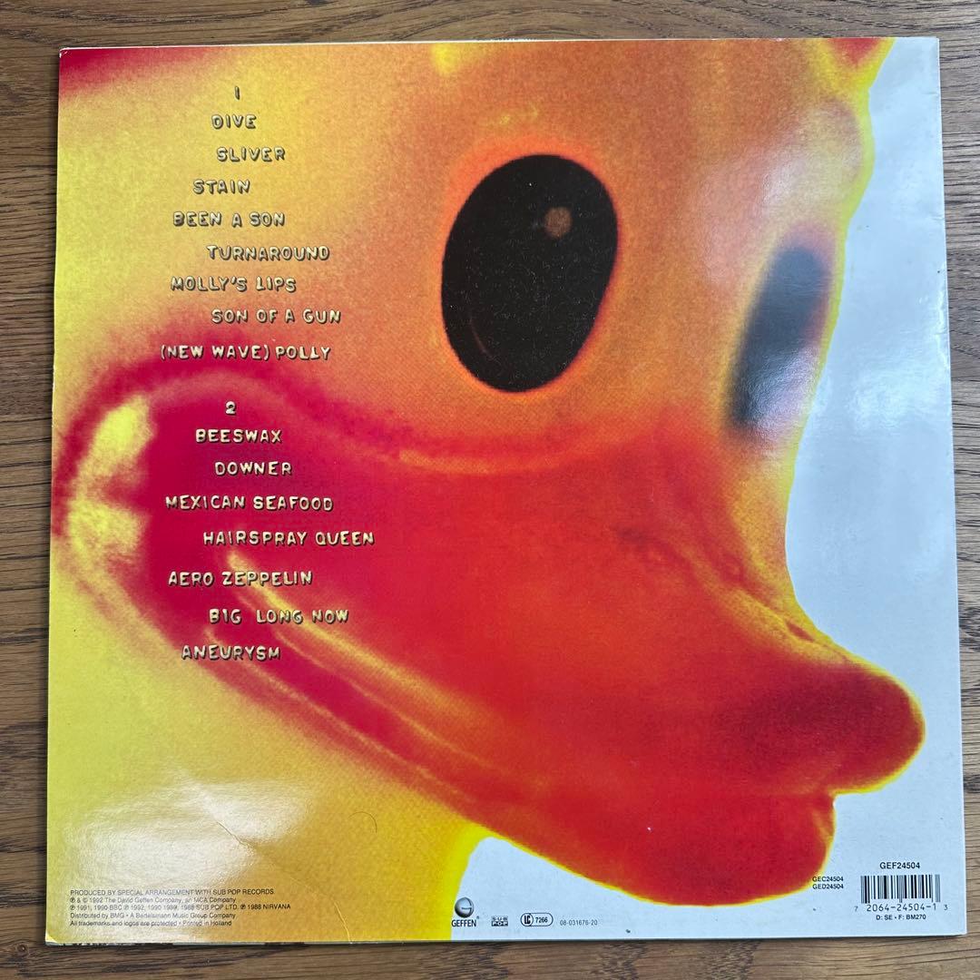 【希少】 NIRVANA - Incesticide （LPレコード）