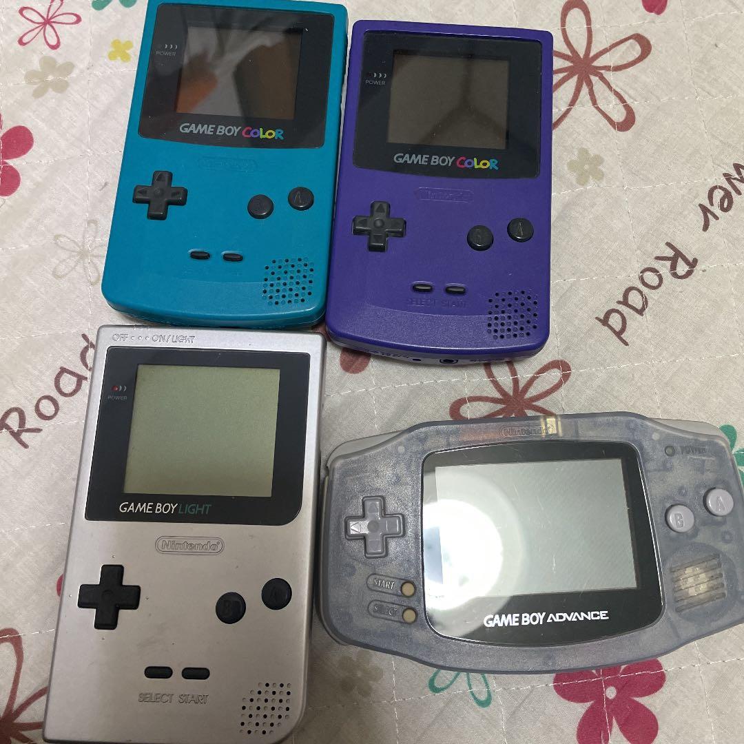 ゲームボーイ2体、アドバンス、ゲームボーイライト　値下げ