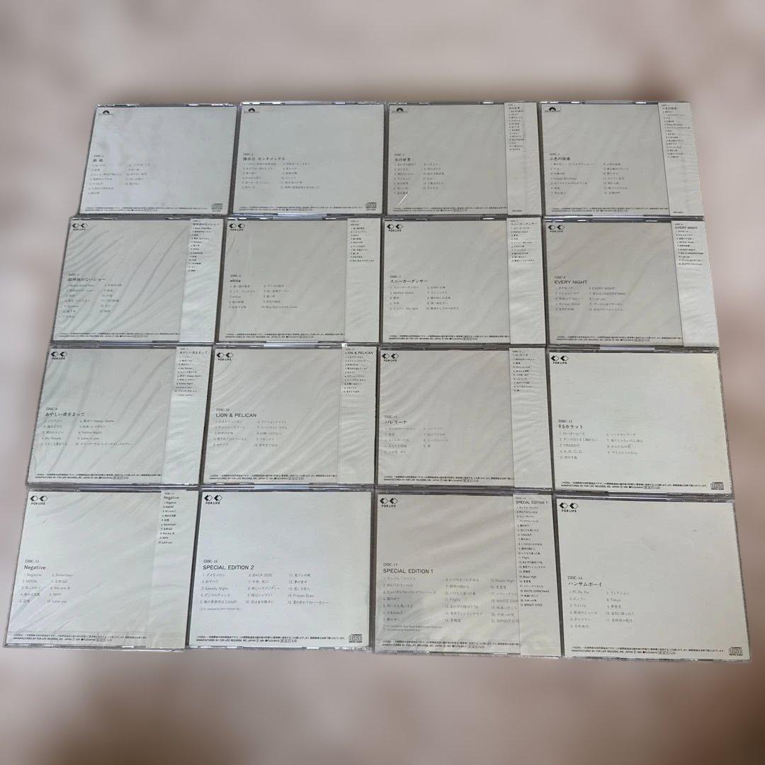 NO SELECTION 井上陽水全集 CD 16枚セット