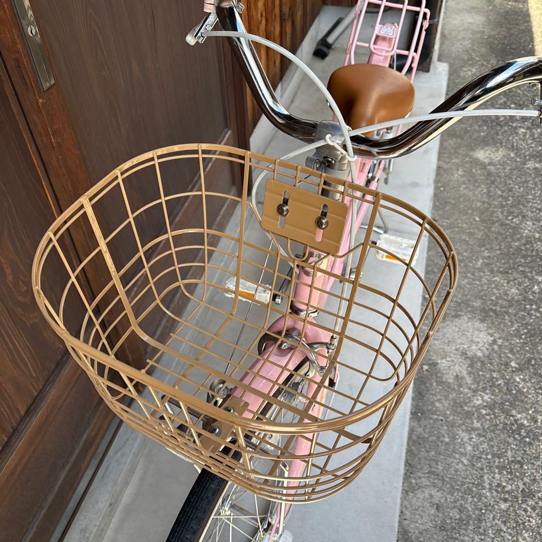 mathyou　ブリヂストン 22型 子供用自転車 リリーベル　ピンク