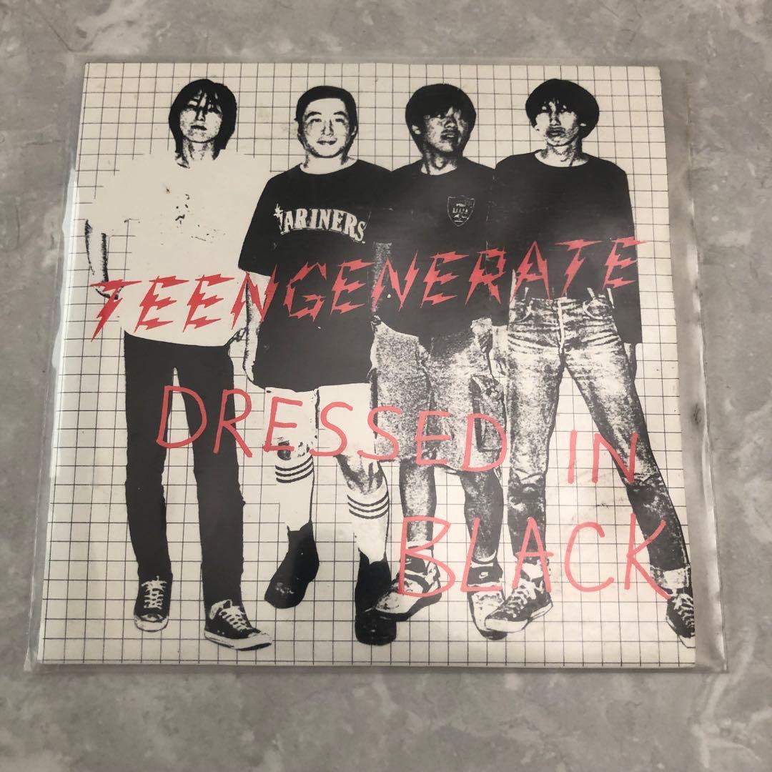 ★激レア★TEENGENERATE DRESSED IN BLACK レコード