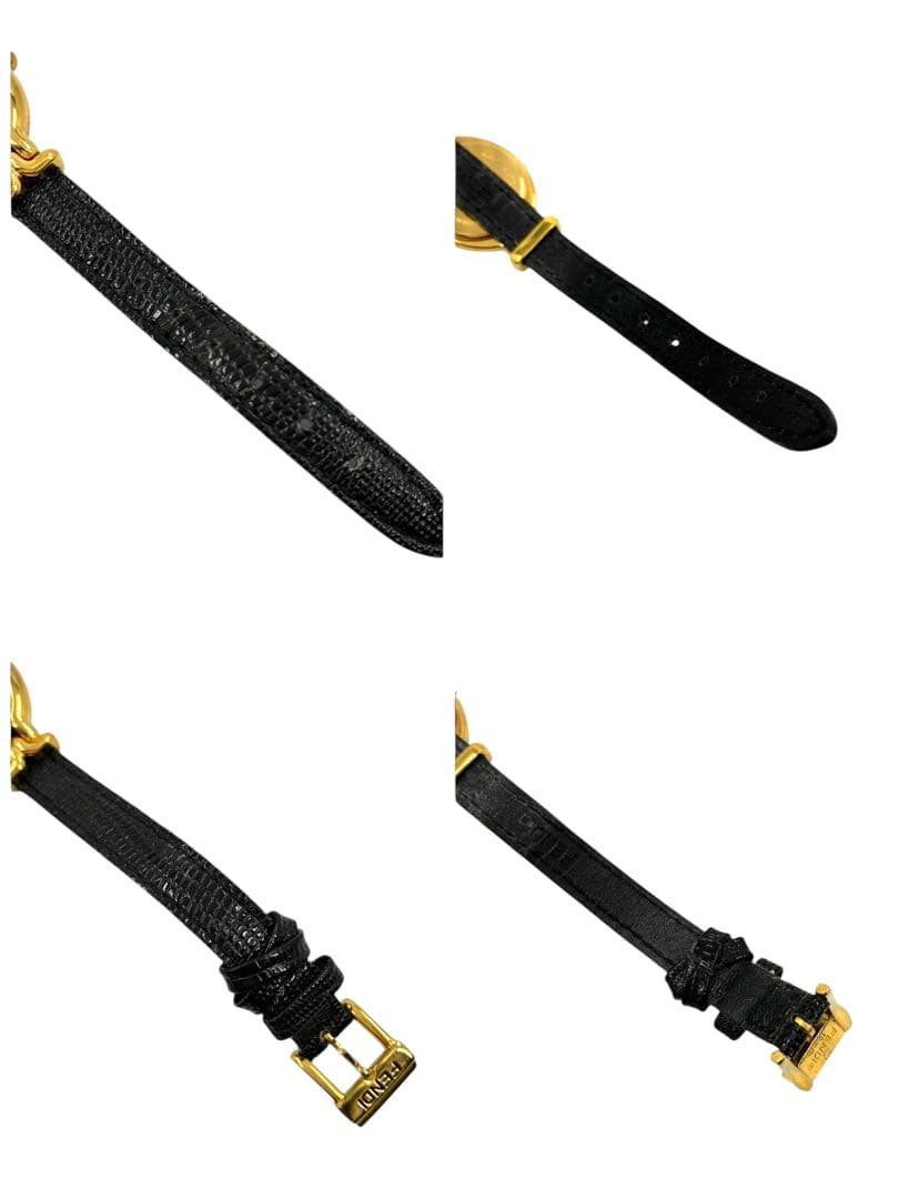 フェンディ　640L チェンジベルト　ゴールド　クオーツ　レディース