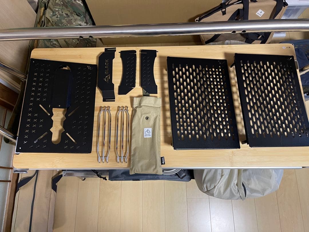 BLACKDESIGN【4点セット】ブラックデザイン　BXPLATE　BX五徳