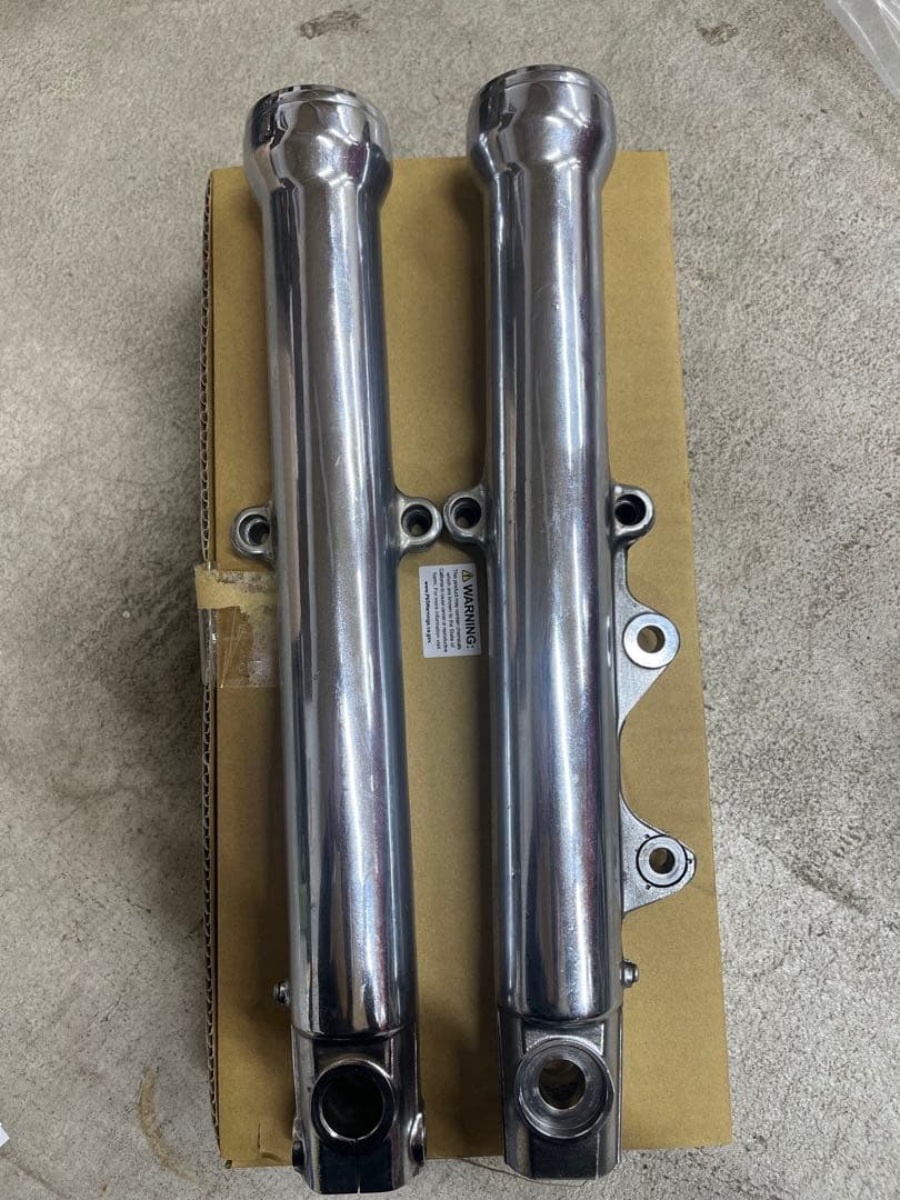 ハーレー　39mmアウターチューブ　クローム