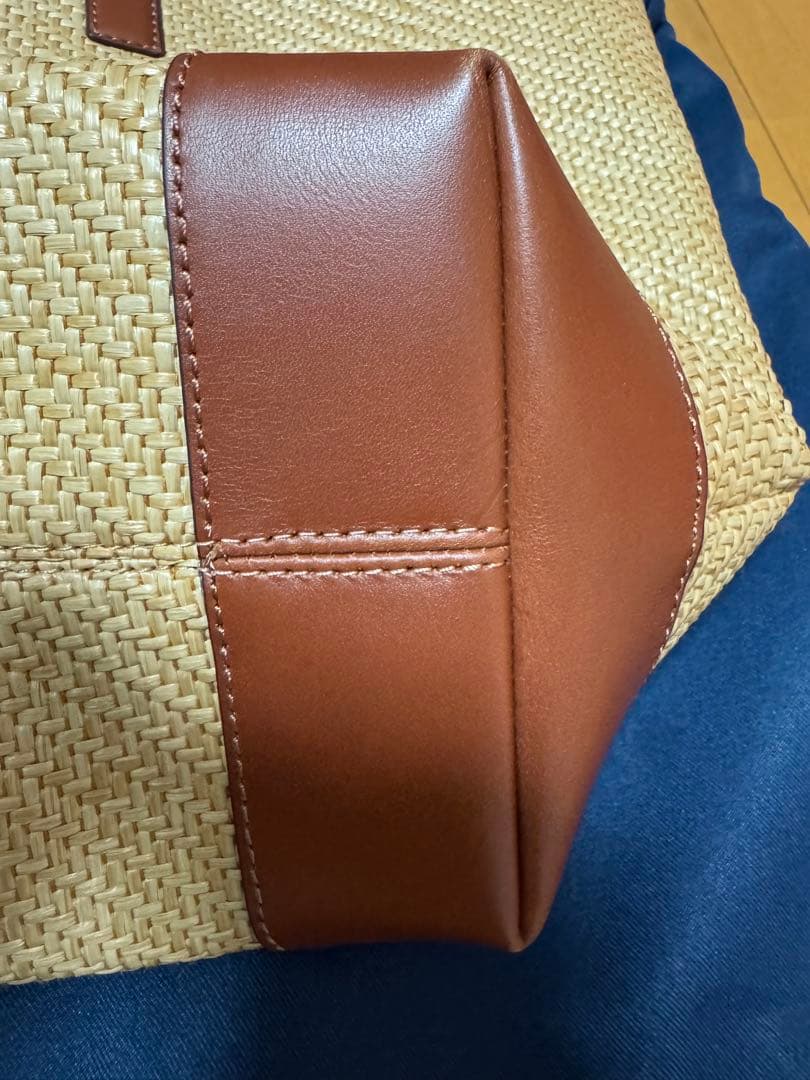 COLE HAAN かごバッグ ベージュ　ほぼ新品