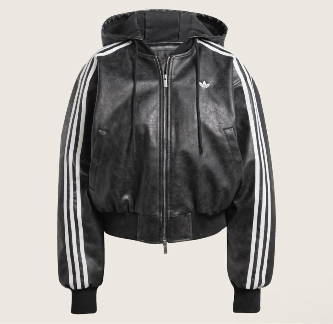 アディダス アディレニウム シーズン 3 ビンテージ フェイクレザージャケット