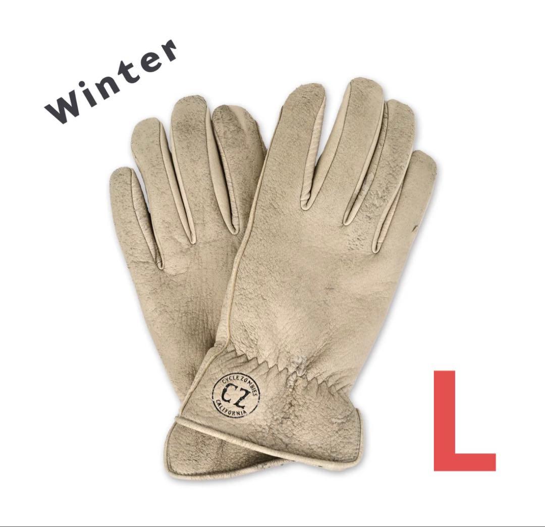 数量限定品　Lamp gloves × Cycle Zombies 【L】