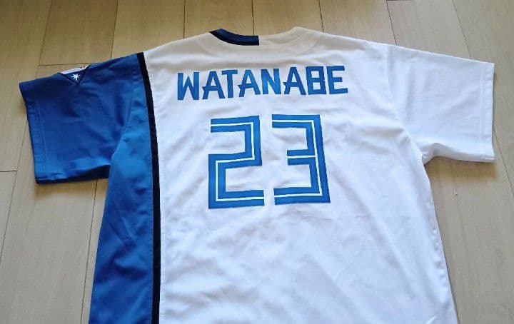 【レア】日本ハム　ファイターズ　渡邉　ホーム　ユニフォーム　ファナティクス　L