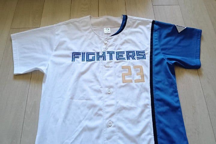 【レア】日本ハム　ファイターズ　渡邉　ホーム　ユニフォーム　ファナティクス　L