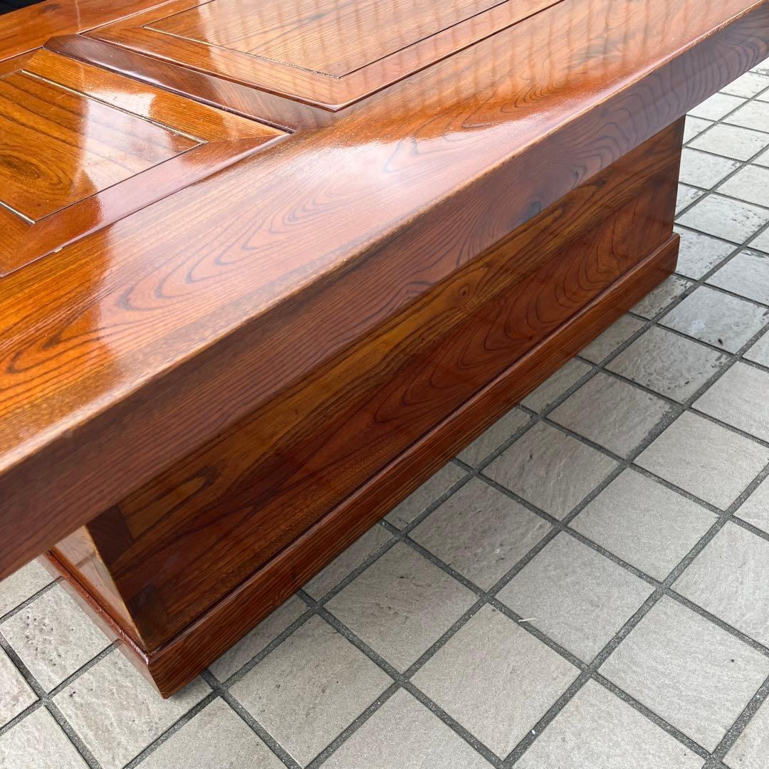 ★最終処分値下げ★欅？　囲炉裏テーブル　昭和レトロ 火鉢 古民家家具