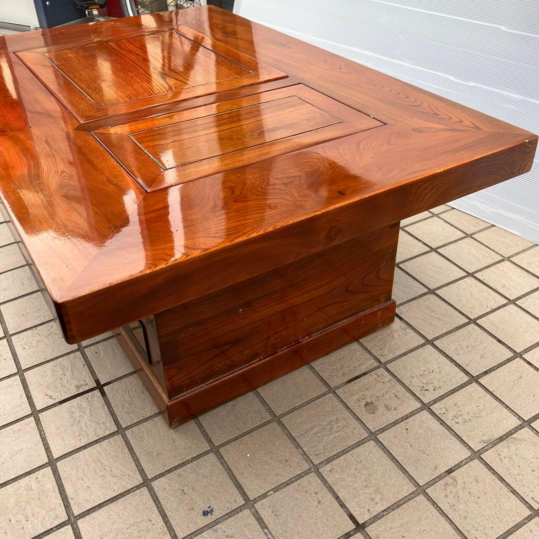 ★最終処分値下げ★欅？　囲炉裏テーブル　昭和レトロ 火鉢 古民家家具