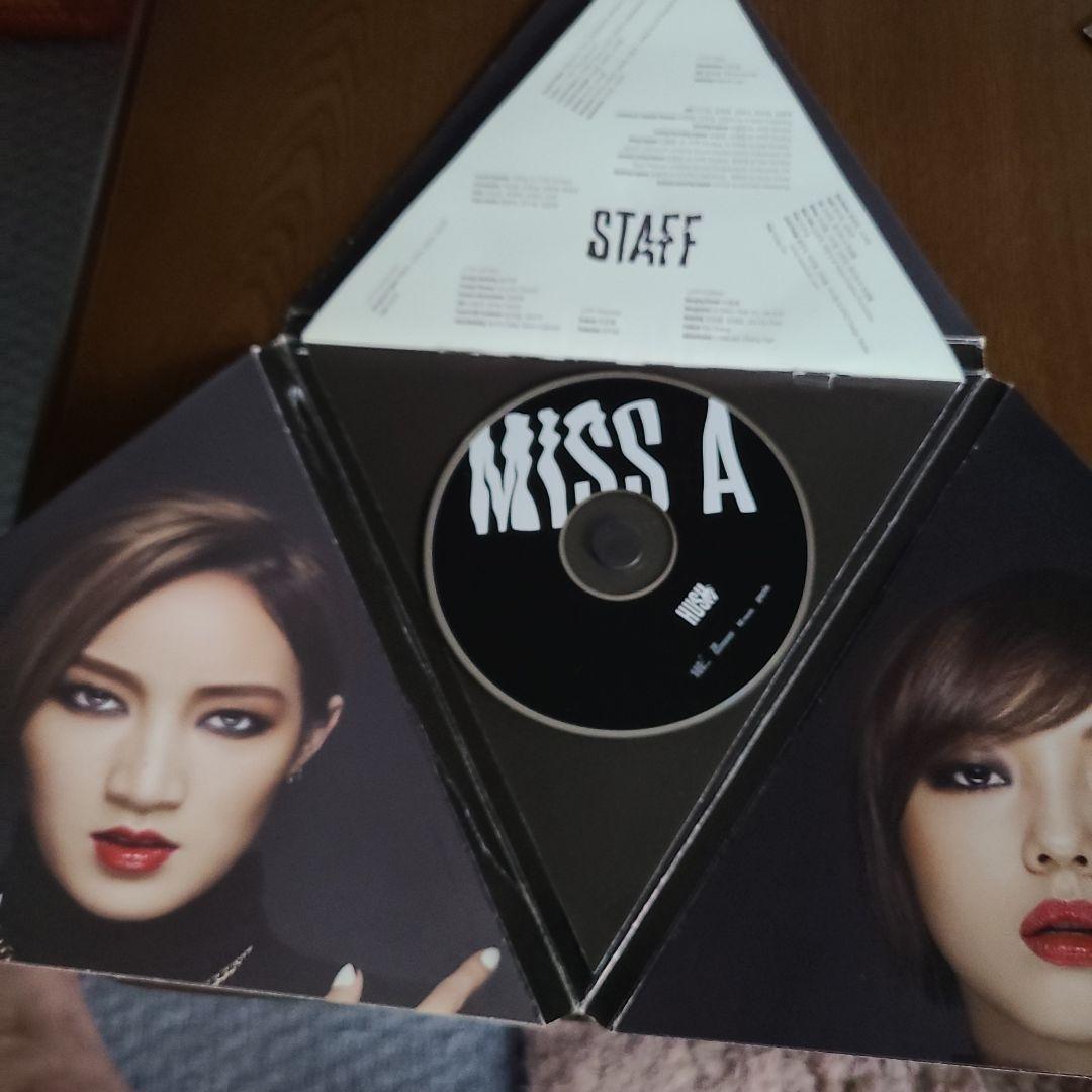 miss A HUSH CD 三角形パッケージ