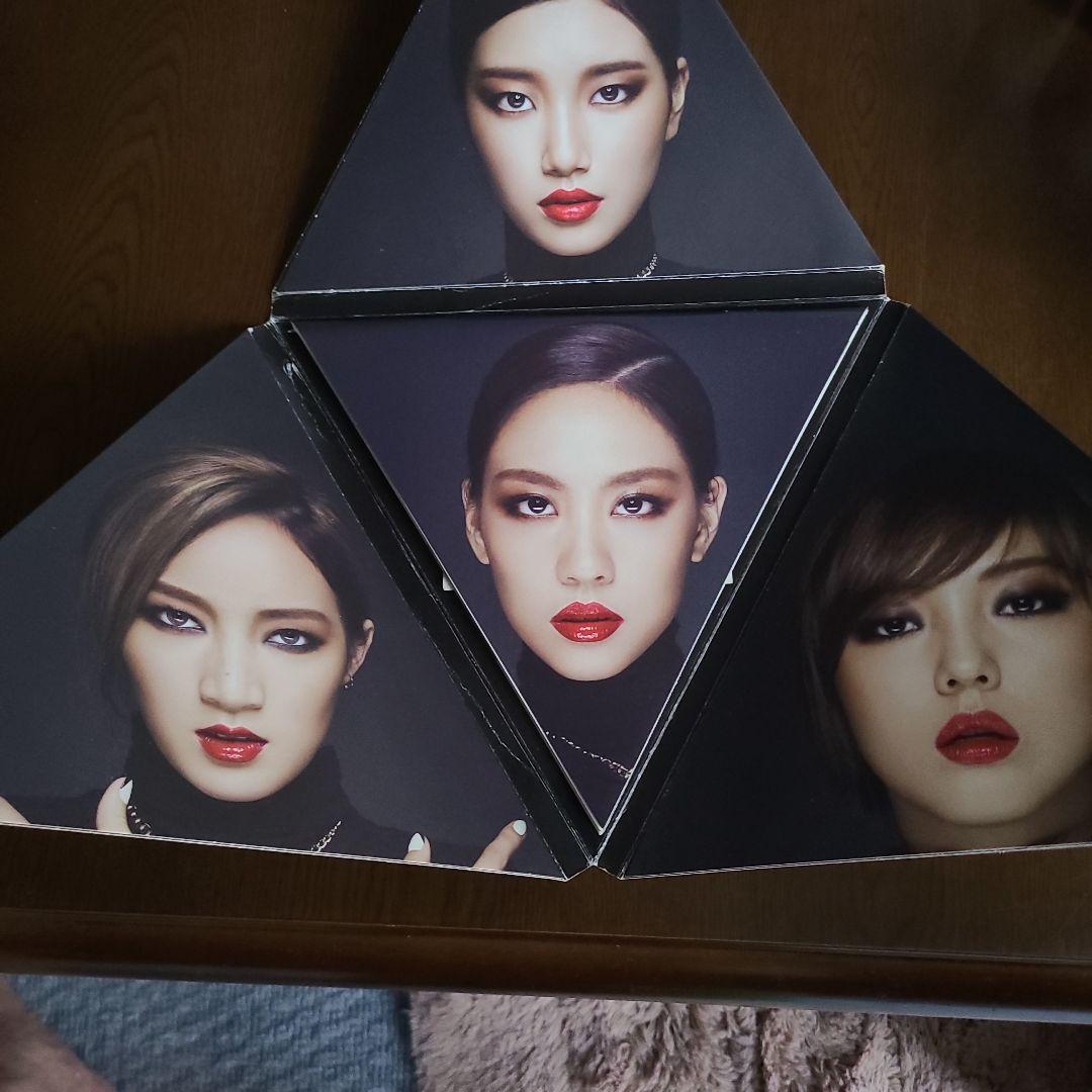 miss A HUSH CD 三角形パッケージ