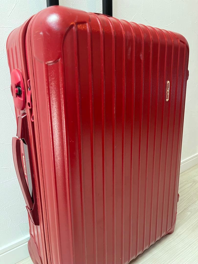 【ジャンク・破損あり】RIMOWAリモワ サルサ 35L機内持込み2輪廃盤品 赤
