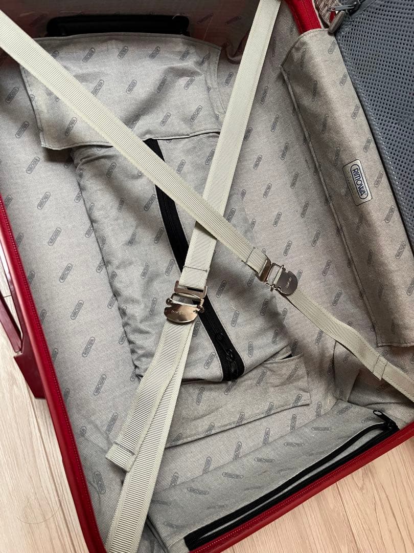 【ジャンク・破損あり】RIMOWAリモワ サルサ 35L機内持込み2輪廃盤品 赤