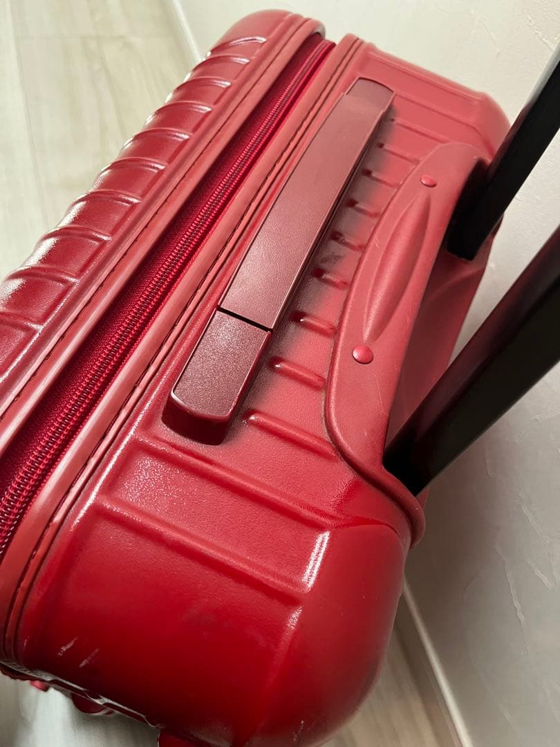 【ジャンク・破損あり】RIMOWAリモワ サルサ 35L機内持込み2輪廃盤品 赤