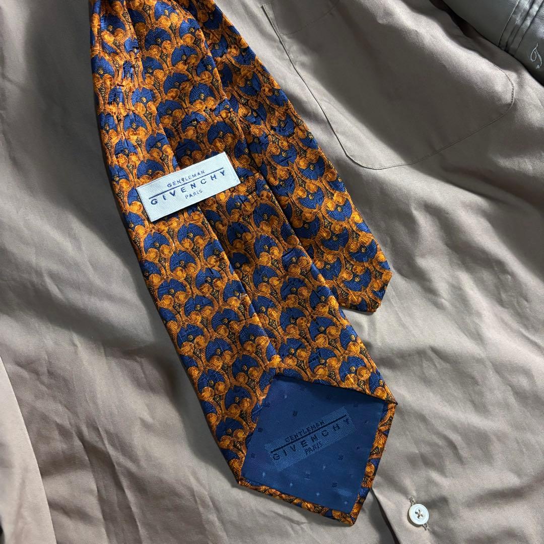 【LOST】セットアップ ダブルスーツ 霜降りグレー GIVENCHYネクタイ