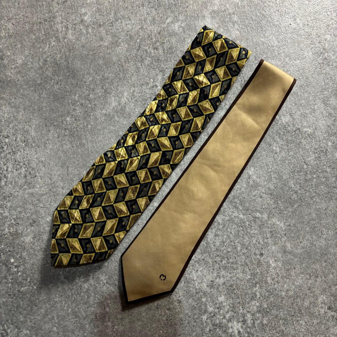 【LOST】セットアップ ダブルスーツ 霜降りグレー GIVENCHYネクタイ