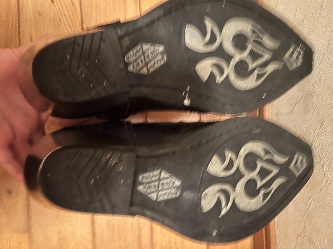 ╋*─様 newrock python heel boots size40