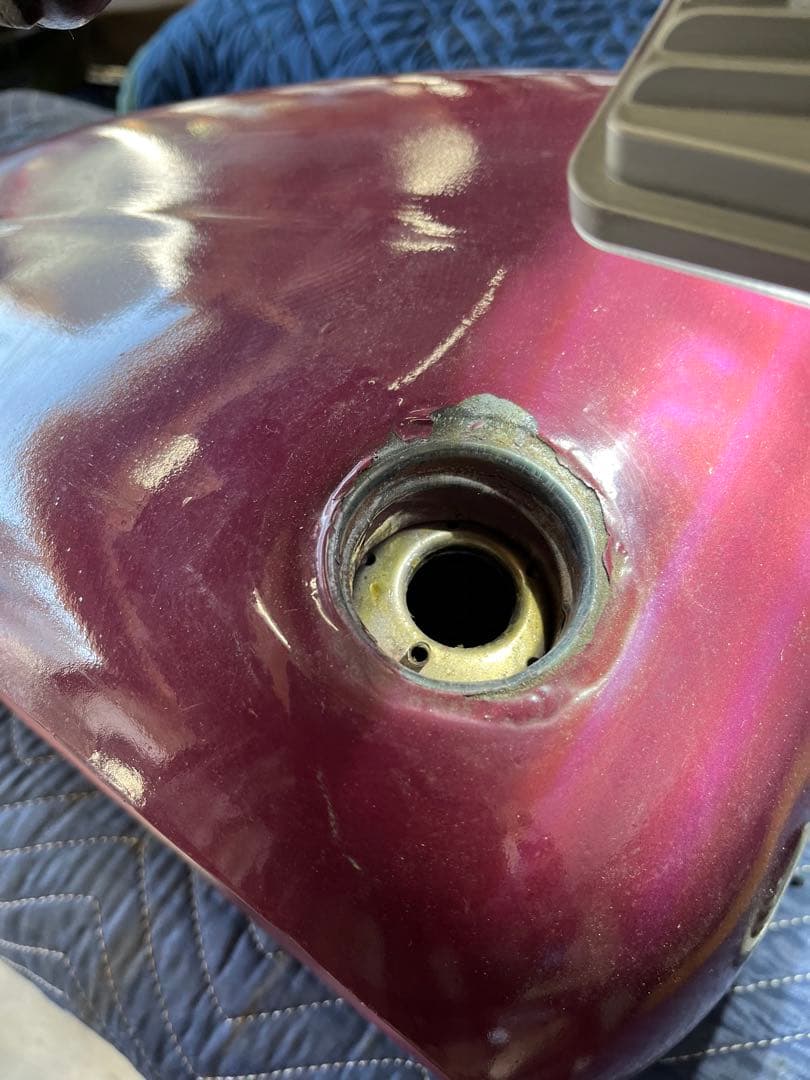 madmaxさん専用！ショベル・パンヘッド希少マスタングタンクのエグリ！！