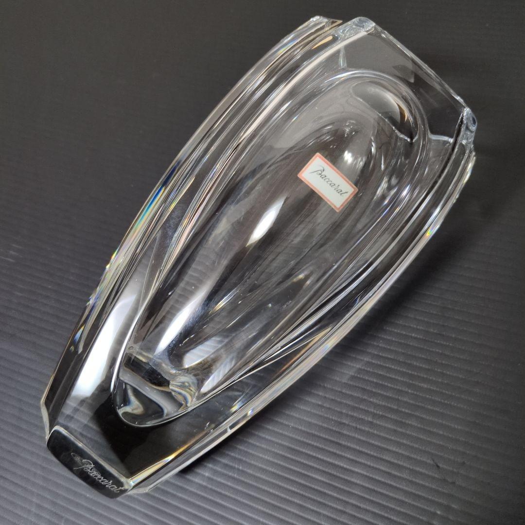 （貴重）Baccarat 花瓶　ベース　六角形　ヘキサゴン　ブートンドール