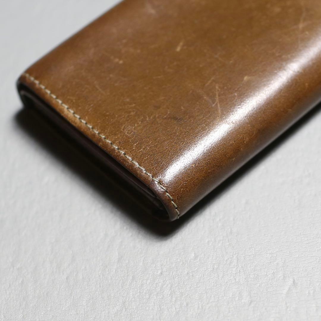 雰囲気抜群◎ m+ エムピウ P25 レザー財布 millefoglie Ⅱ