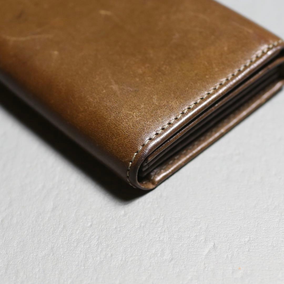 雰囲気抜群◎ m+ エムピウ P25 レザー財布 millefoglie Ⅱ