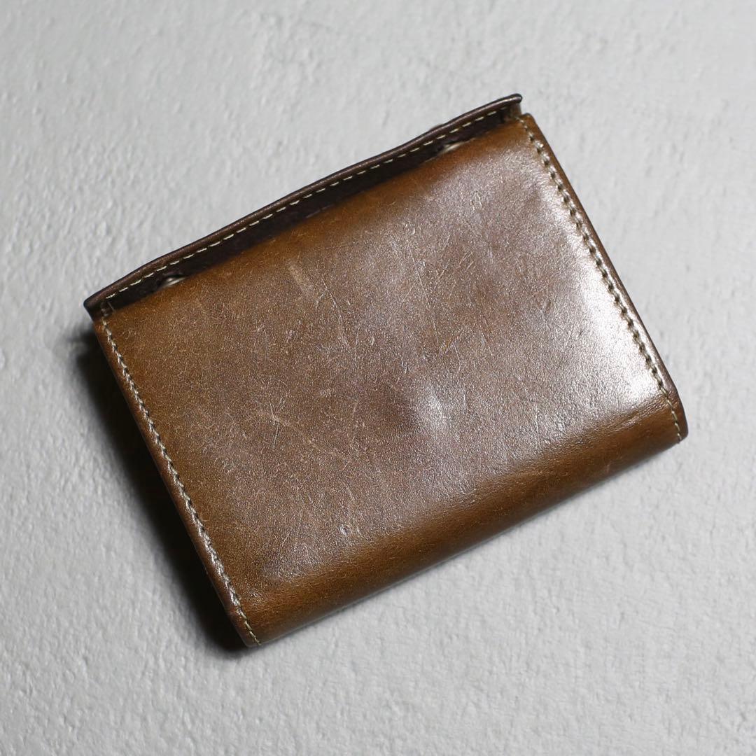 雰囲気抜群◎ m+ エムピウ P25 レザー財布 millefoglie Ⅱ