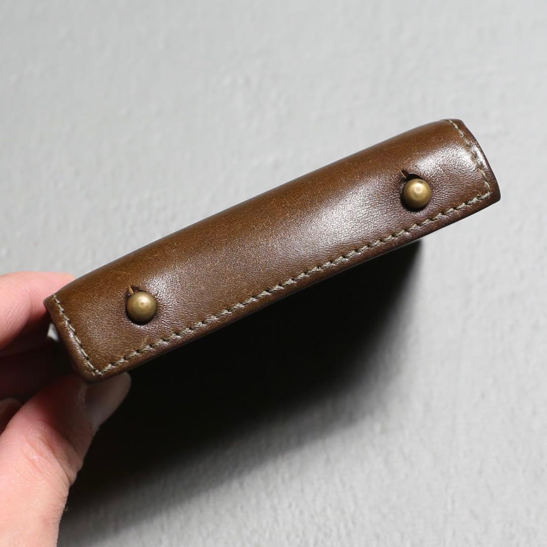 雰囲気抜群◎ m+ エムピウ P25 レザー財布 millefoglie Ⅱ