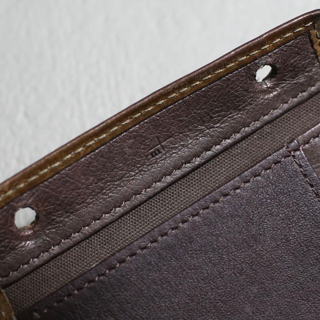 雰囲気抜群◎ m+ エムピウ P25 レザー財布 millefoglie Ⅱ