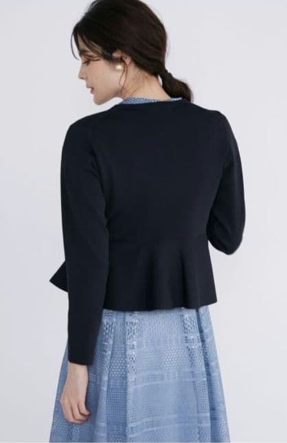 新品♡新作タグ付マーリエ ル カセットエフデ大きいサイズ17号カーディガン