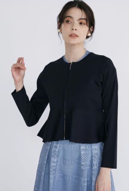 新品♡新作タグ付マーリエ ル カセットエフデ大きいサイズ17号カーディガン