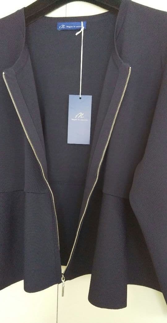 新品♡新作タグ付マーリエ ル カセットエフデ大きいサイズ17号カーディガン