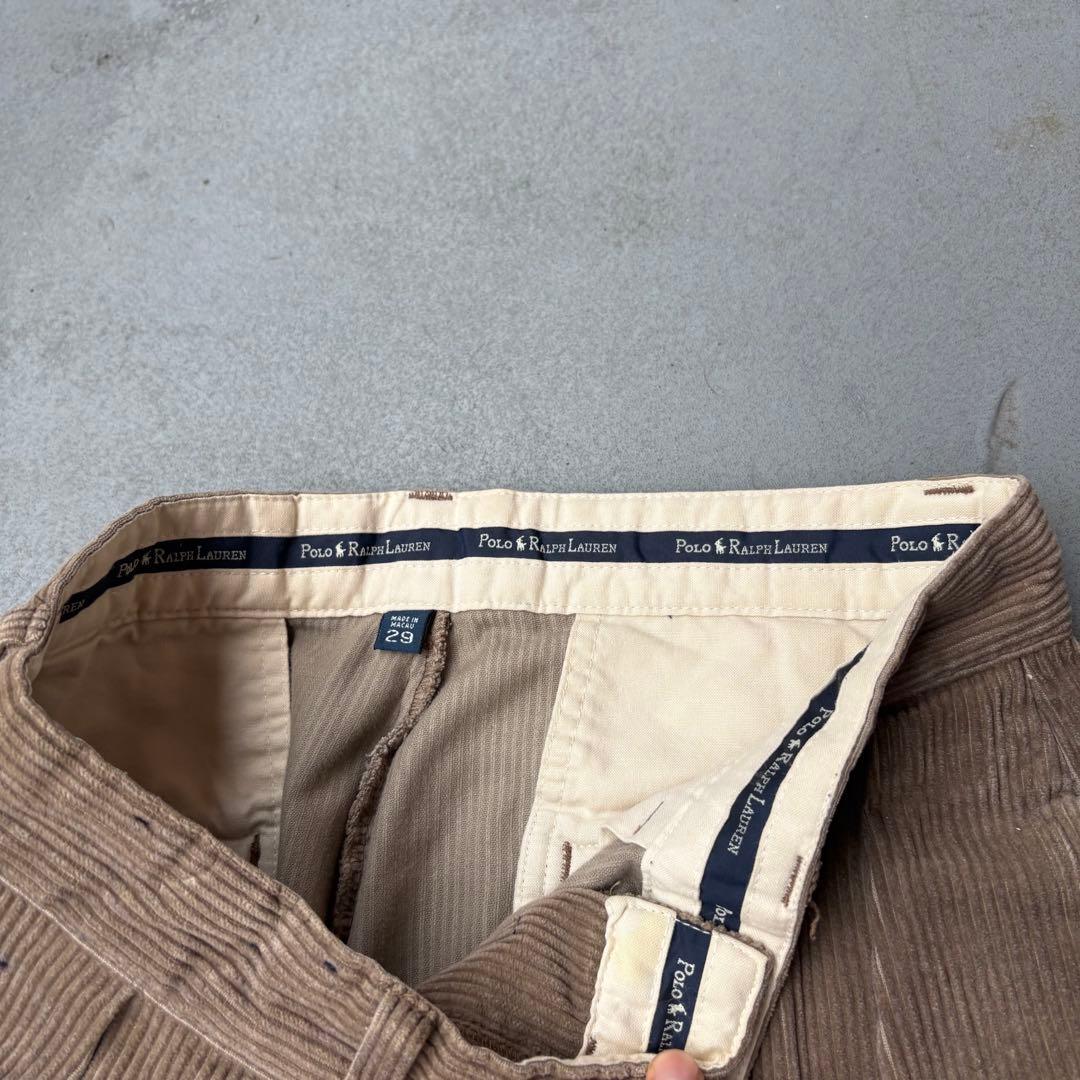 90s polo by Ralph Lauren 太畝　コーデュロイパンツ