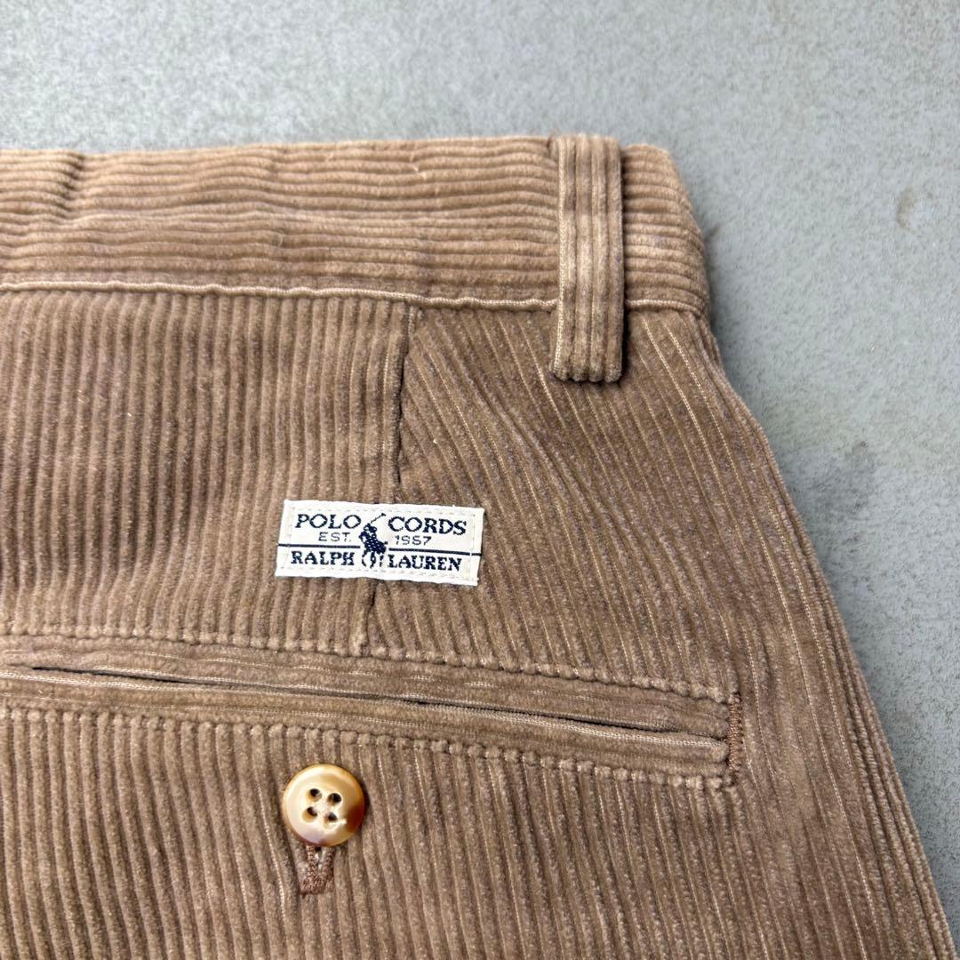 90s polo by Ralph Lauren 太畝　コーデュロイパンツ
