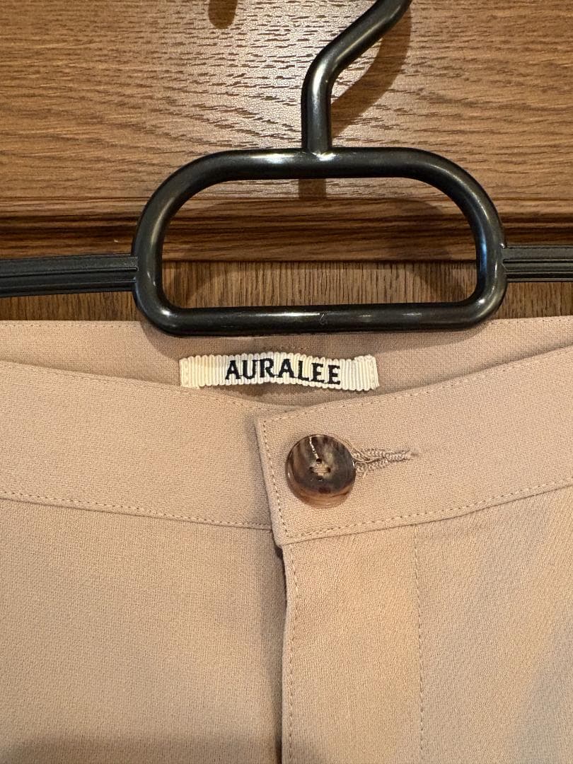 パンツ AURALEE HARD TWIST DOUBLE CLOTH SLACKS