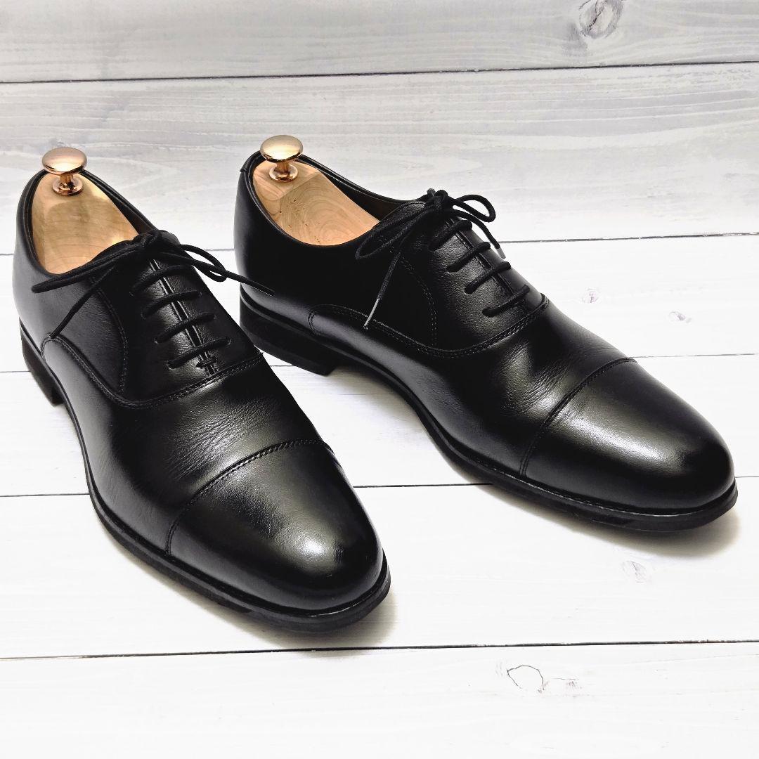 アシックス ランウォーク ストレートチップ 黒 ゴアテックス 26.5㎝