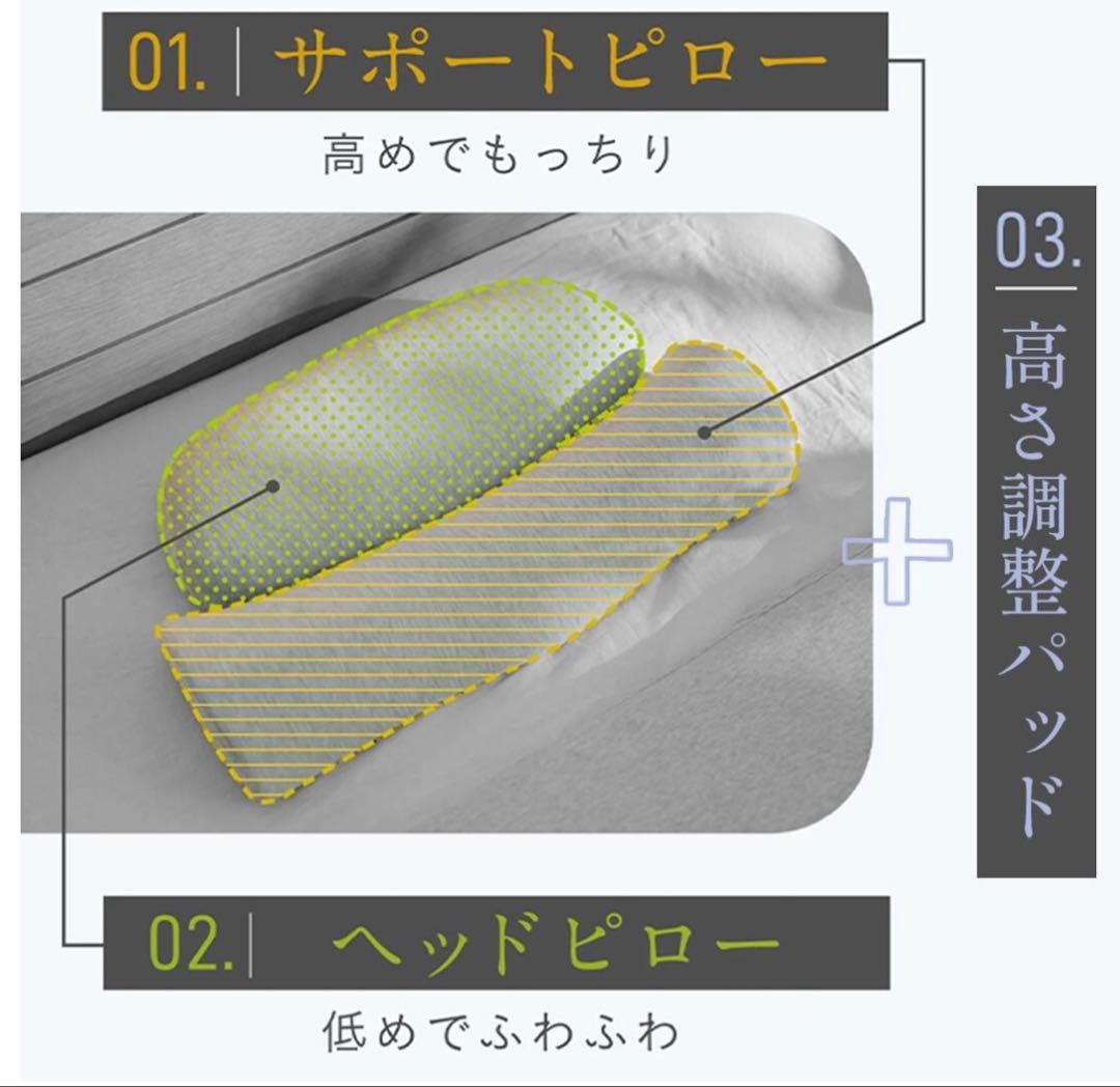CALOS 首と肩がホッとする枕