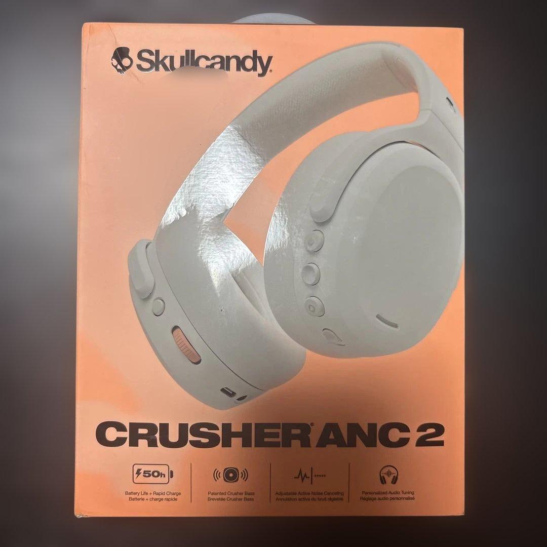 Skullcandy CRUSHER ANC 2 ホワイト　限定品　値下げ