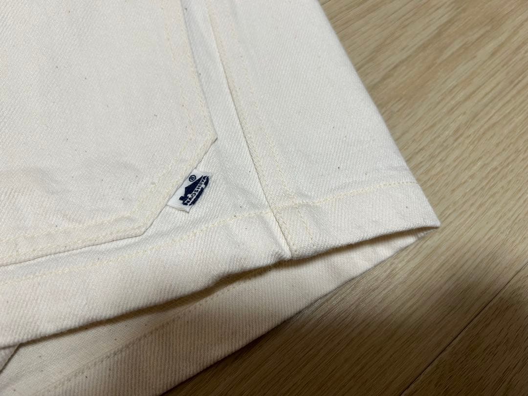 NAOSHIYA CUSTOM FACTORY カバーオール 生成り サイズL