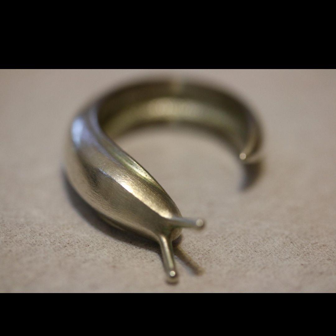 【最終値下げ】限定品　シルバーリング　ナメクジ　アトリエpuchuco　福田英生