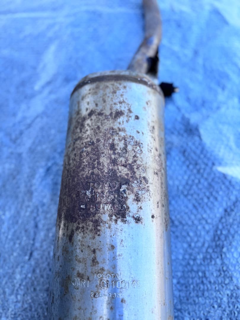 プリウス30Gs純正サイレンサー