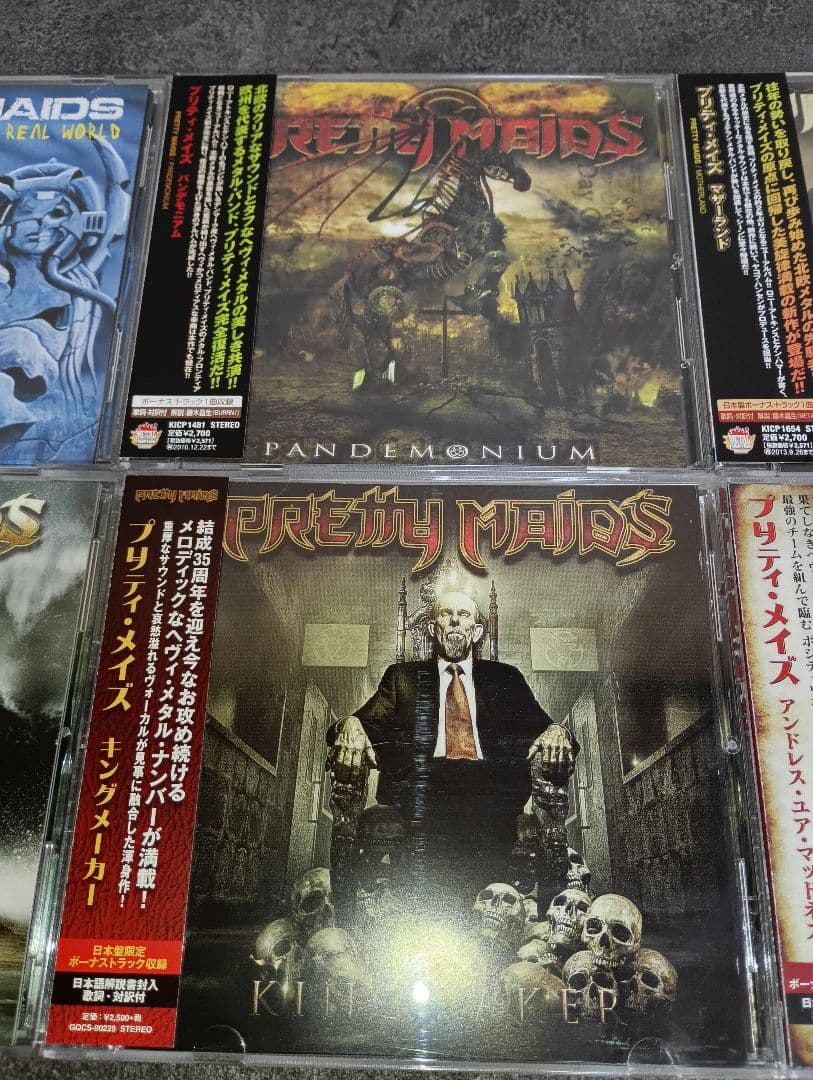 国内盤 Pretty Maids CD 6枚セット ロック メタル