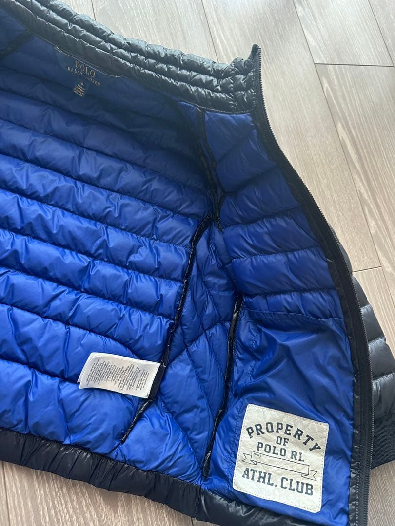 ラルフローレンダウンジャケット　　キッズサイズ6