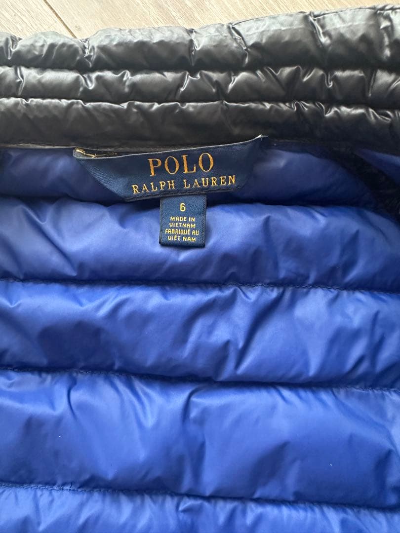 ラルフローレンダウンジャケット　　キッズサイズ6
