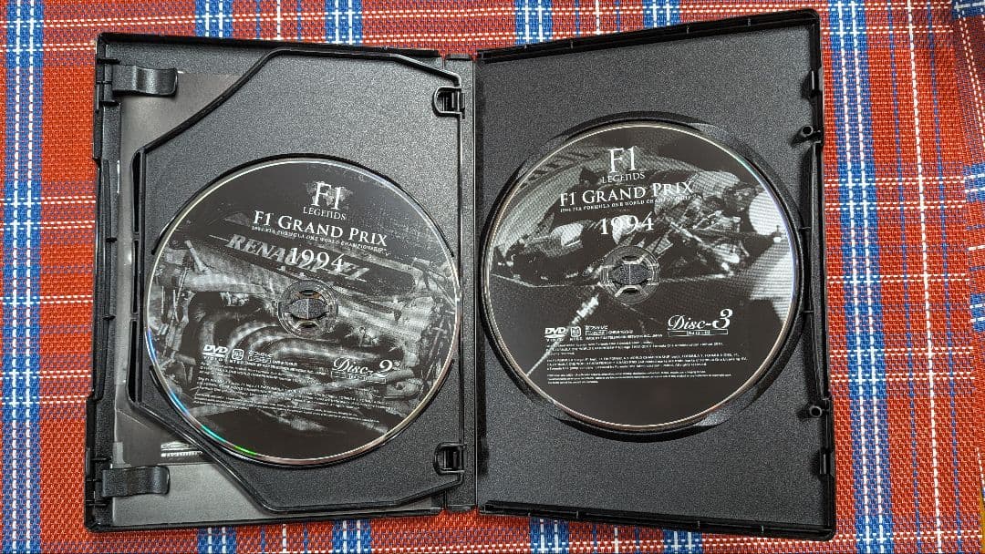 【廃盤・希少】F1 LEGENDS 1994 DVD 3枚組 セナ シューマッハ
