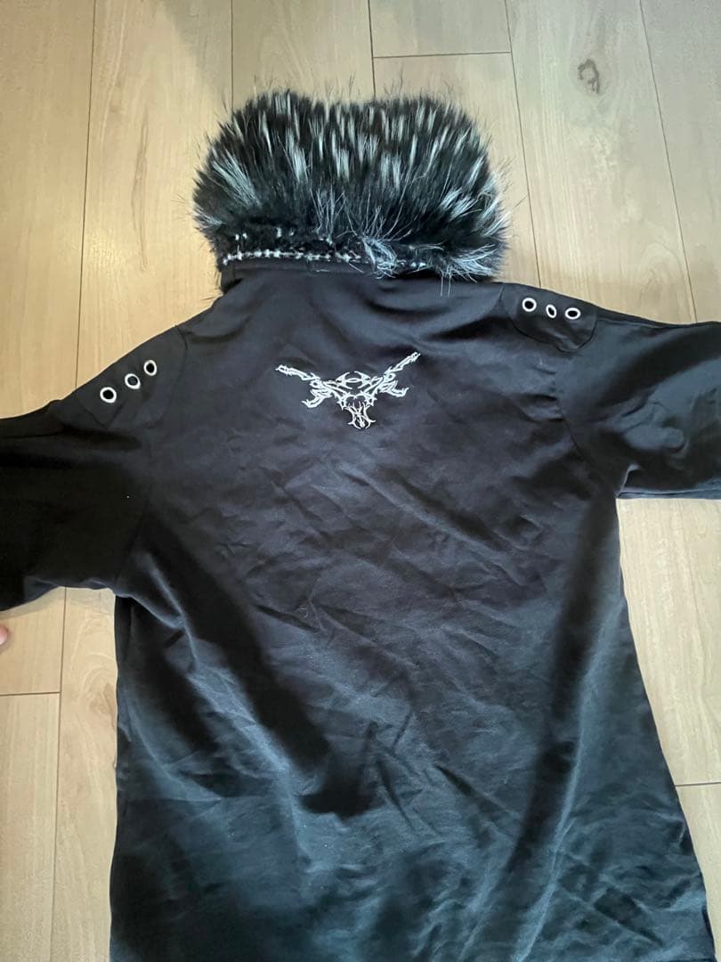 Cozy worldwide ファーポロシャツ