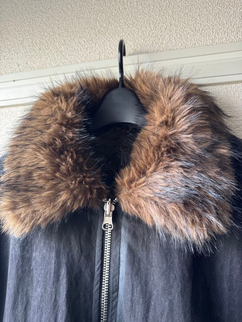 ballsy brothers fur flight jacket Lサイズ