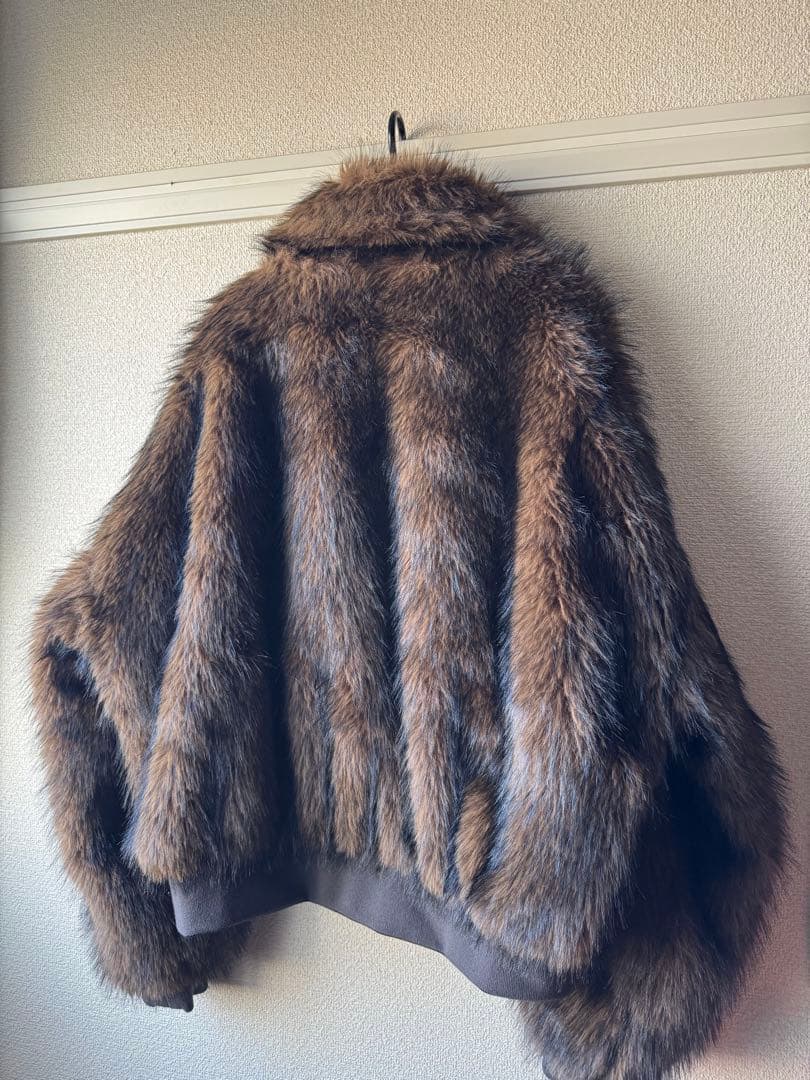 ballsy brothers fur flight jacket Lサイズ